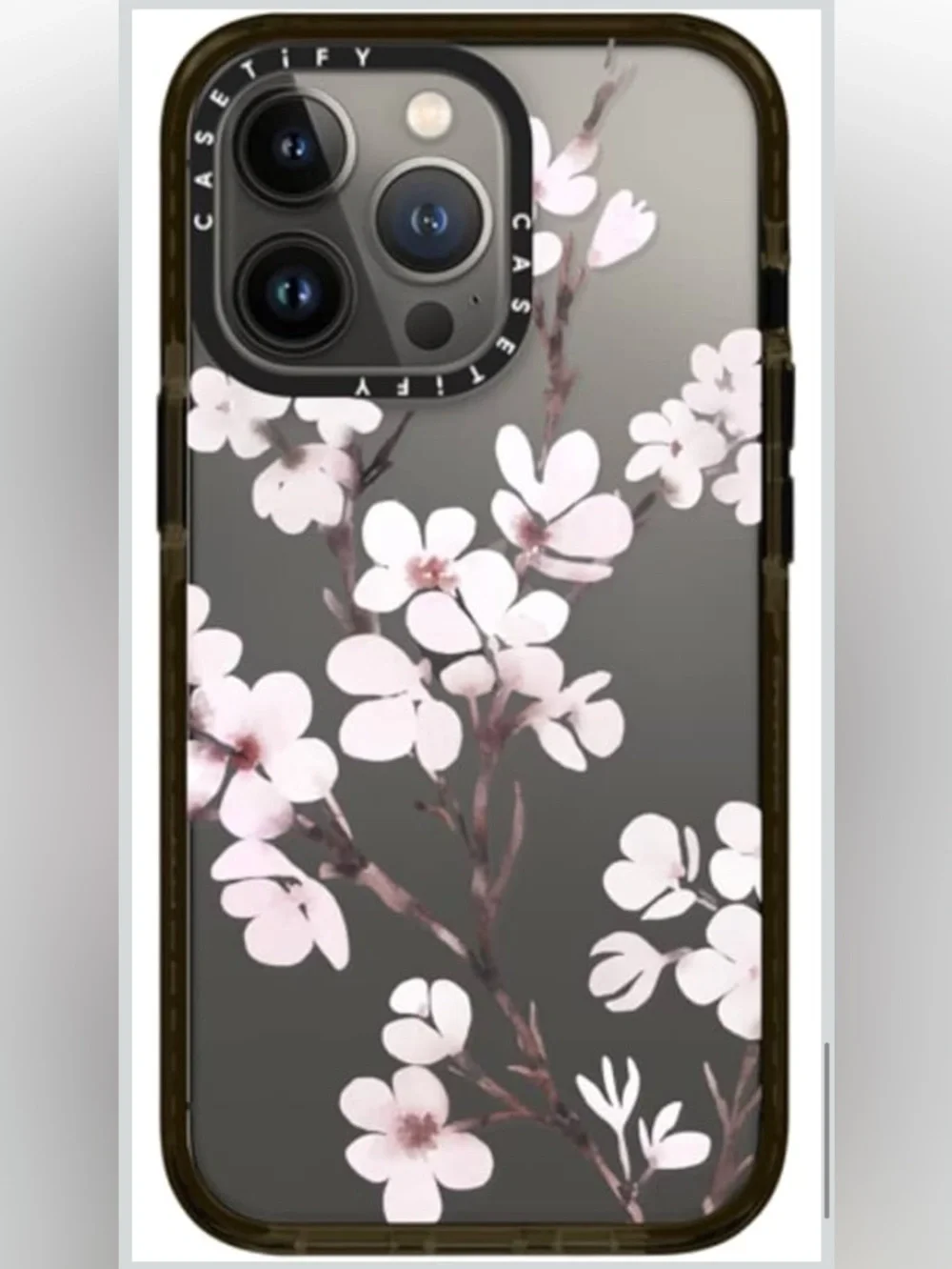 Casetify Floral Cherry Blossom Durable Clear Phone Case for iPhone 15 Pro Max